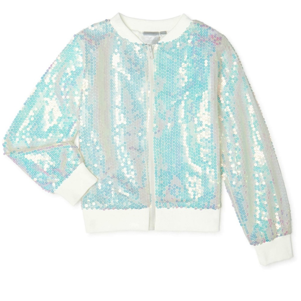 Disney Frozen sequin jacket Sz 4/5